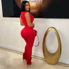 Relle snatched Jumpsuit (Red)