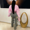 Candy fur jacket (Pink)