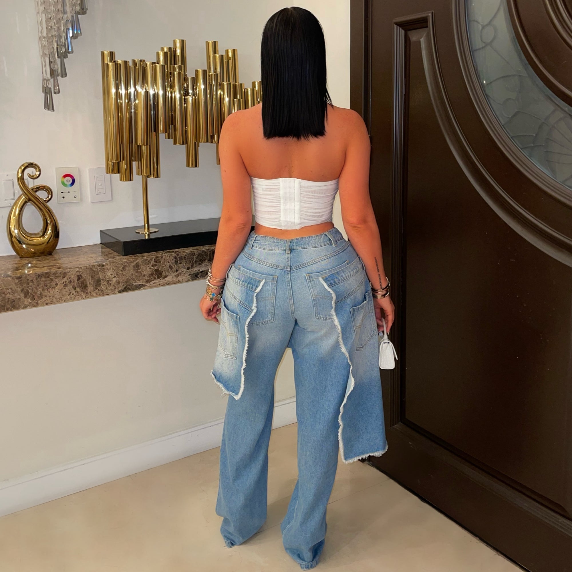 Zika double jeans (Blue)