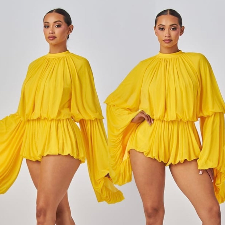 Bliss romper (Yellow)