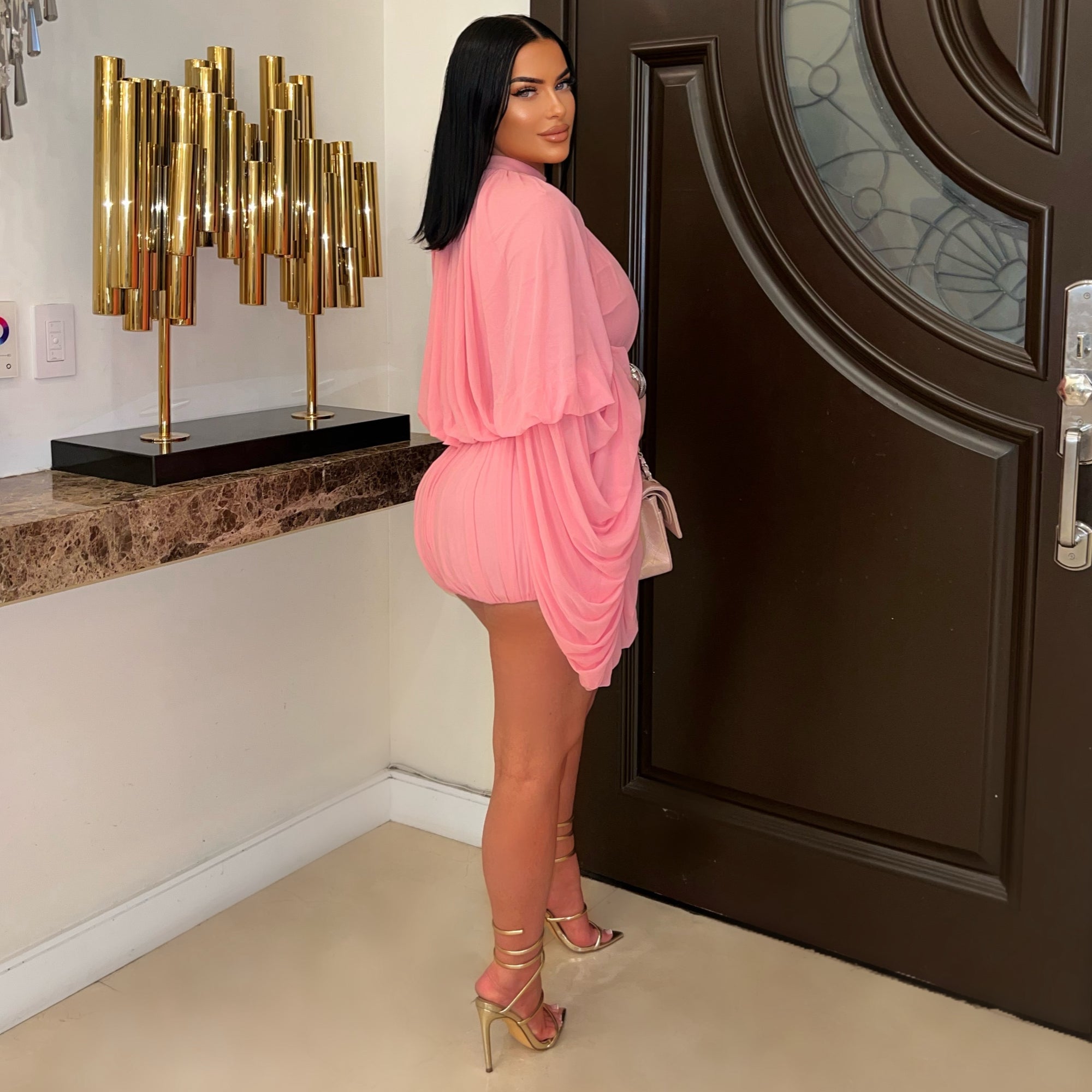Bliss romper (Pink)