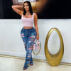 Milli patch jeans (Blue multi)