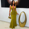 Imani ruched maxi (Wine)