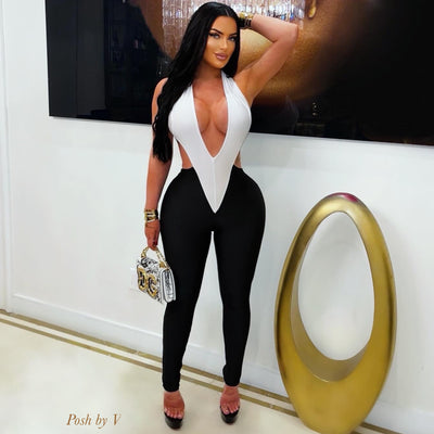Doll jumpsuit (Pink)