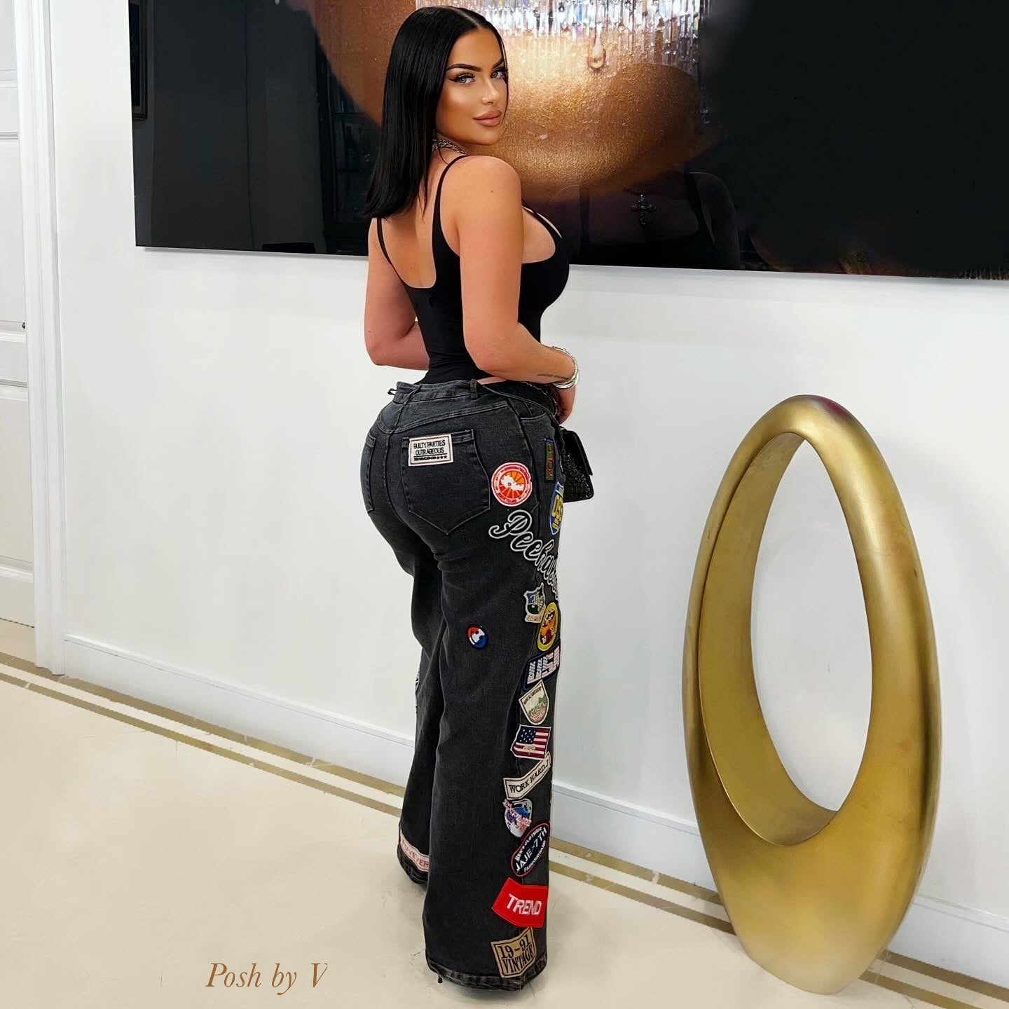 Iris bodysuit (Black)