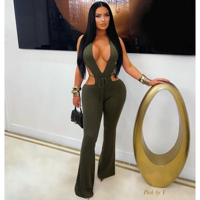 Devia jumpsuit (Olive)