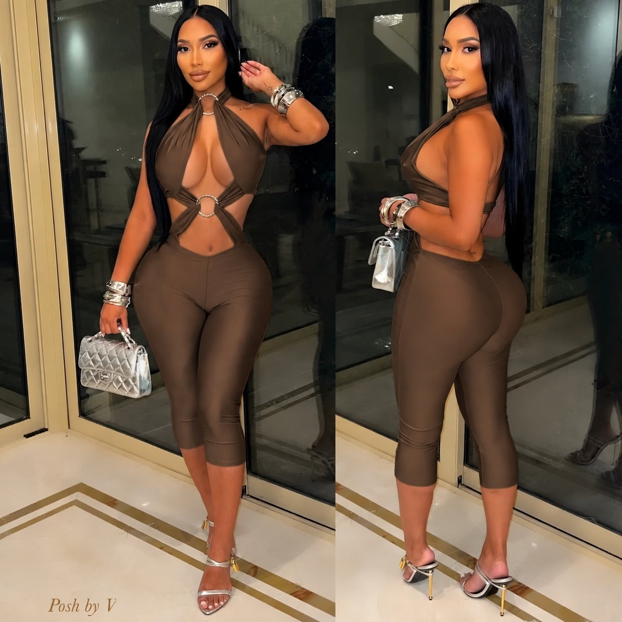 Sokaiya jumpsuit (Brown)