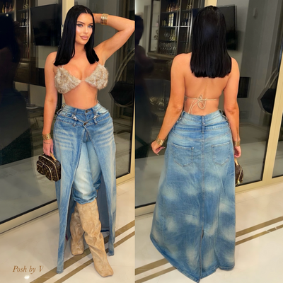 Zen two-ways jeans (Blue)