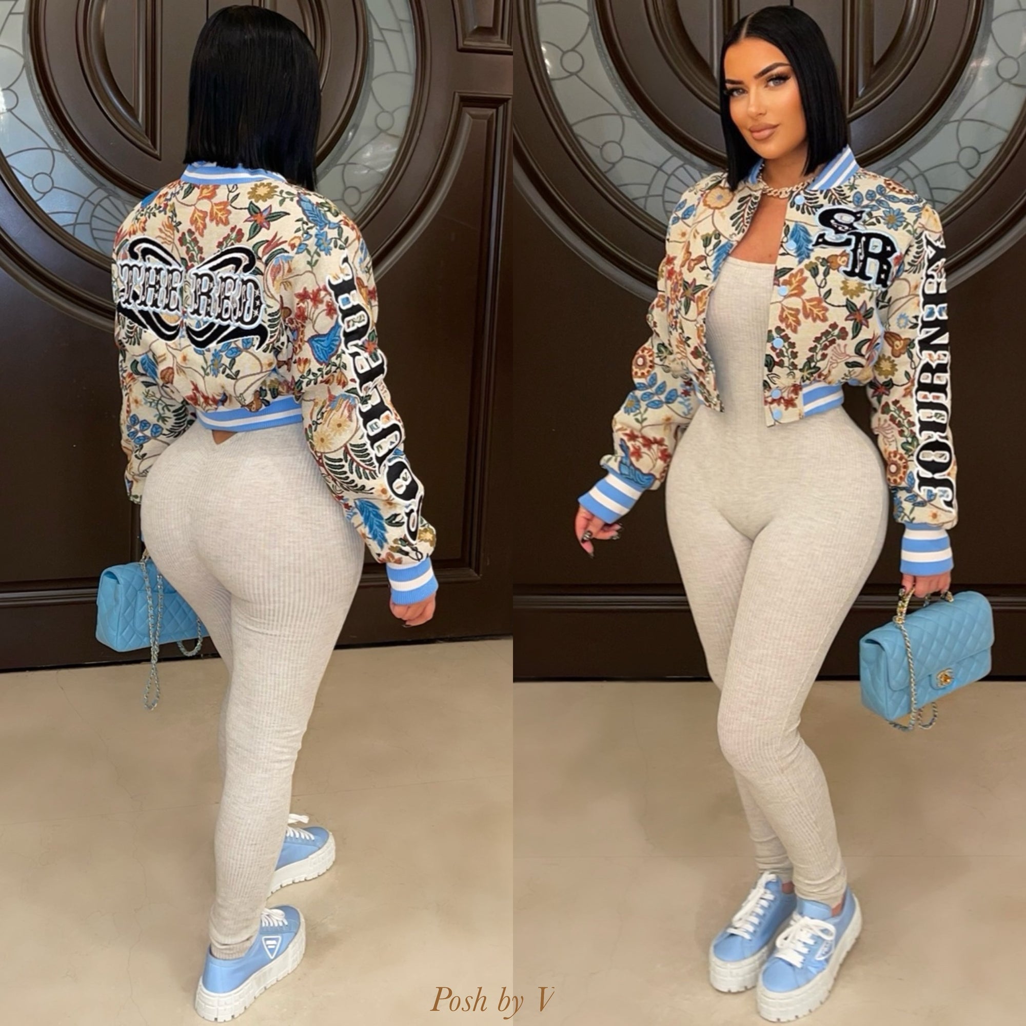 Melia rib jumpsuit (Oatmeal)