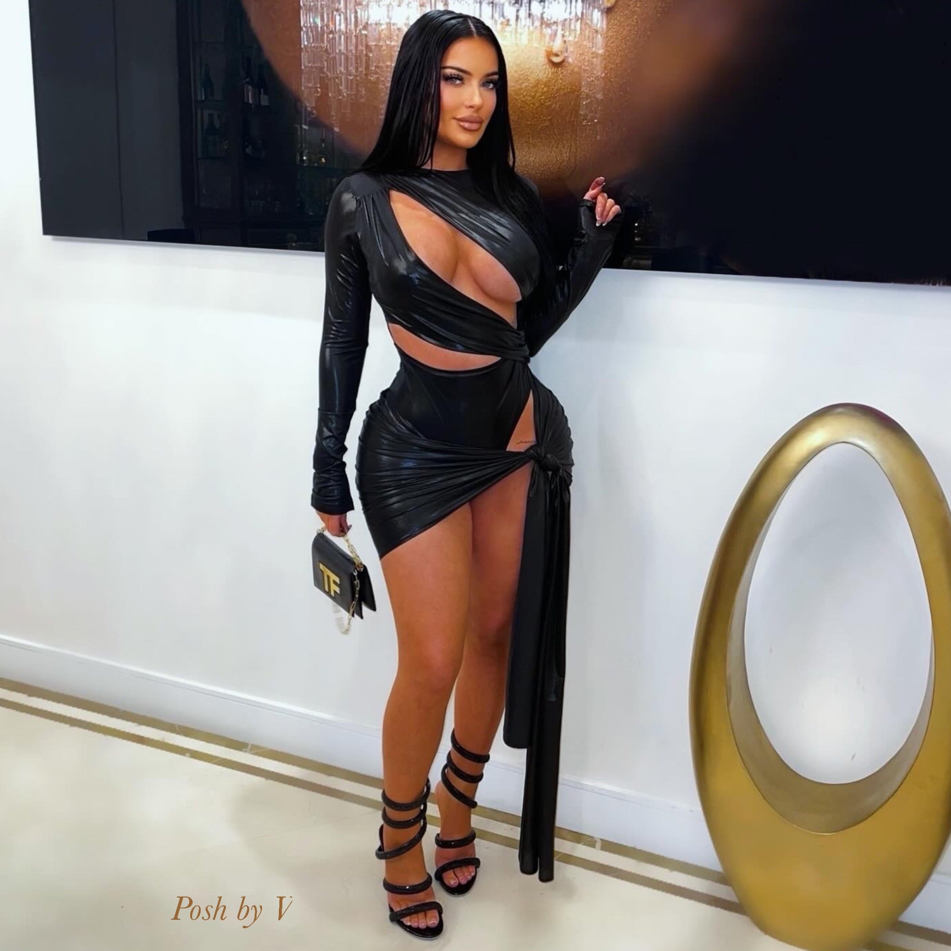 Toska mini dress (Black)