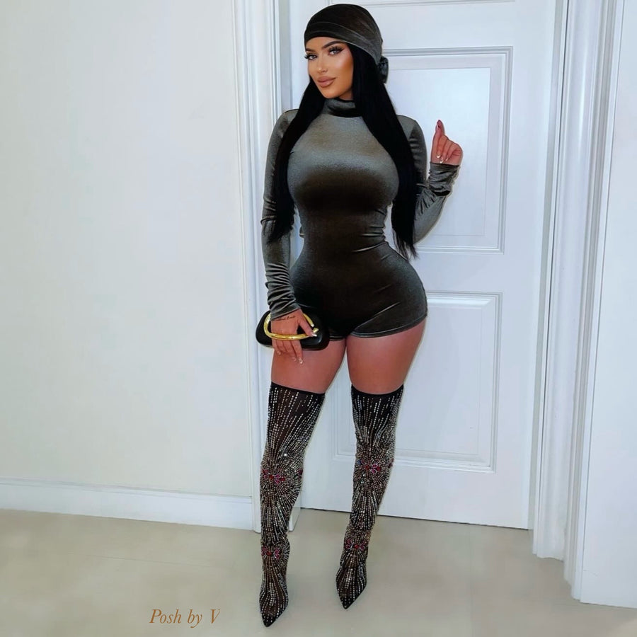 Heidi mesh pants (Black)