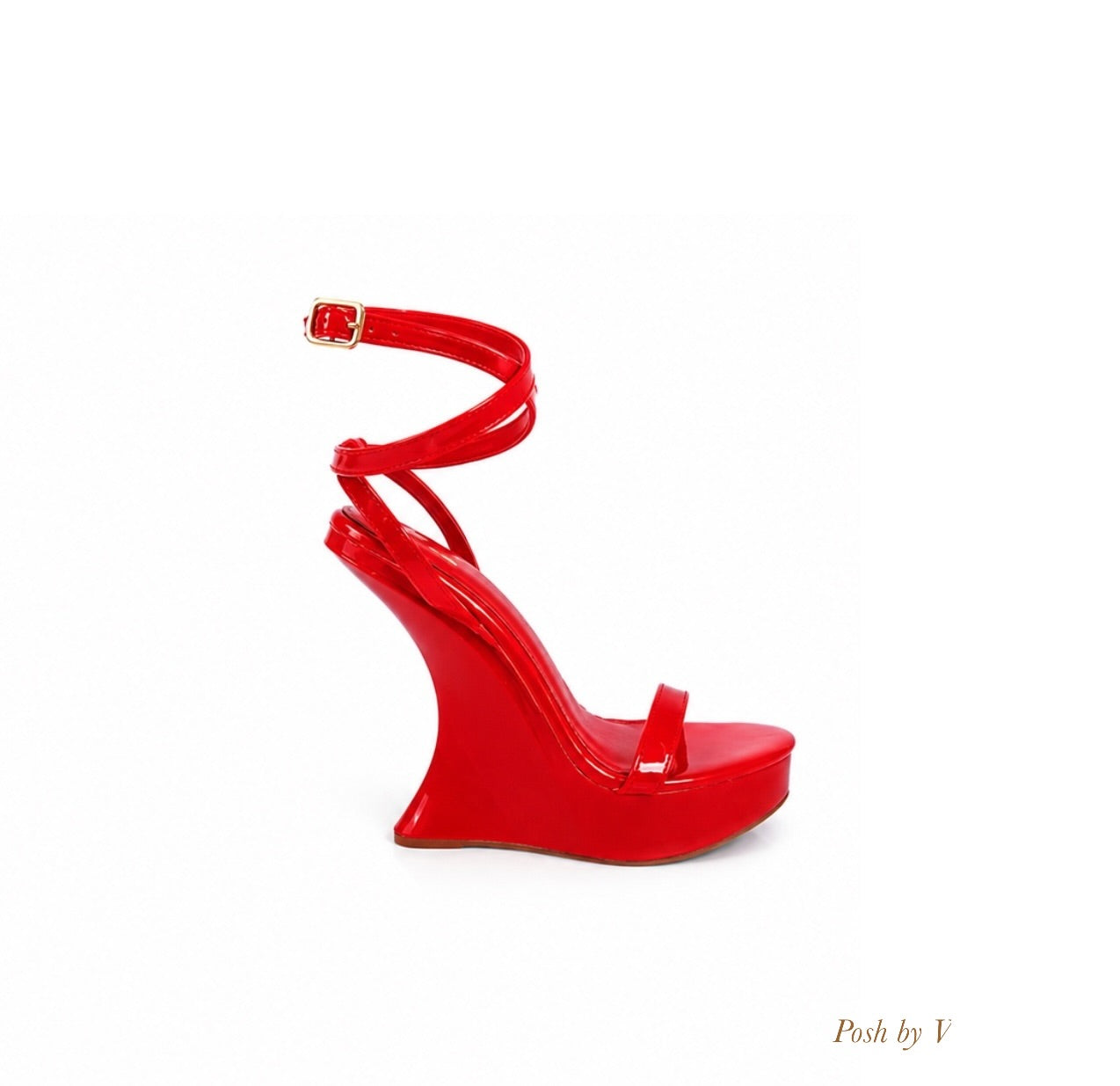Cami wedge heels (Black)