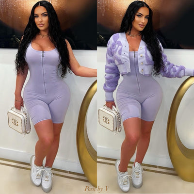 Kiki romper (Lilac)