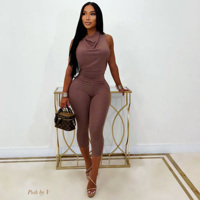 Yatti leggings set (Mocha)