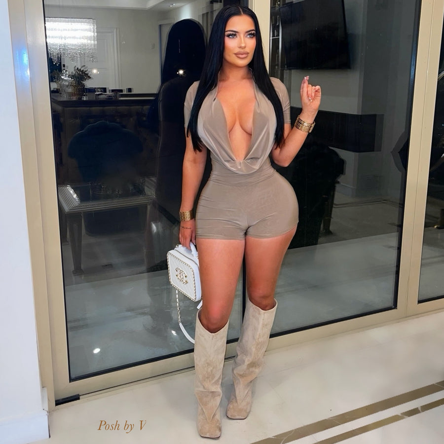 Sade romper (Taupe)