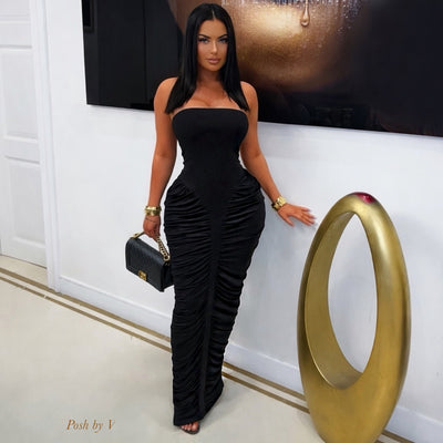 Venus maxi dress (Black)