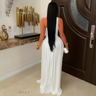Tasila maxi dress (Berry)