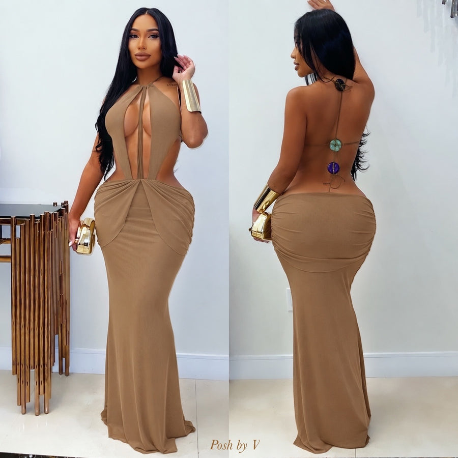 Bolivia resort dress (Nude)