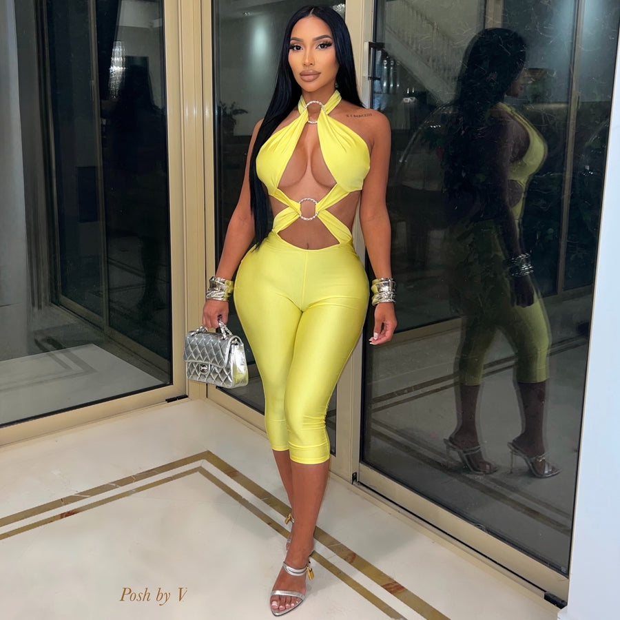 Sokaiya jumpsuit (Yellow)