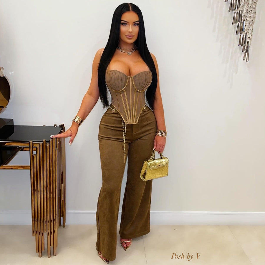 Devia jumpsuit (Olive)