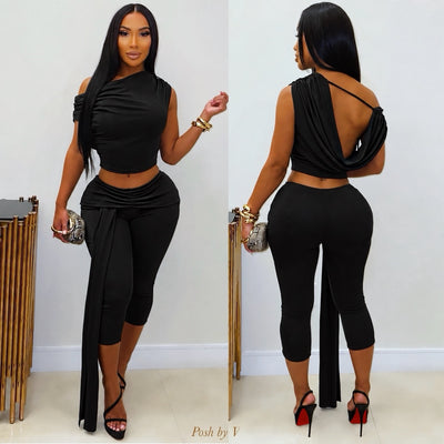 Essue leggings set (Black)