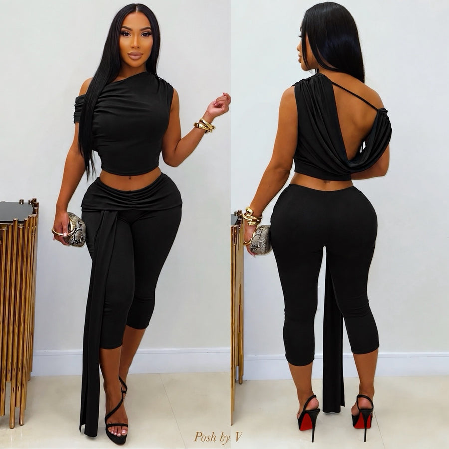 Essue leggings set (Black)