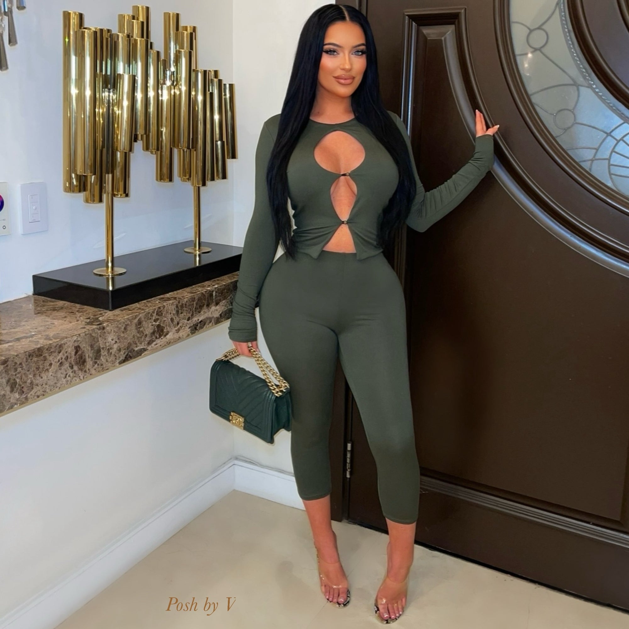 Taski capri set (Olive)