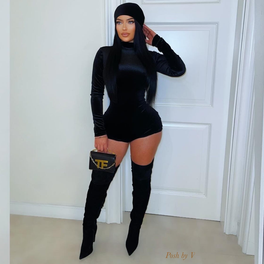 Heidi mesh pants (Black)