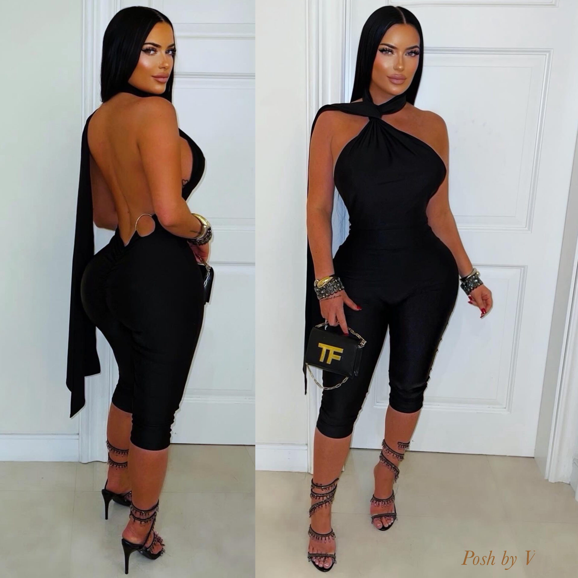 Que jumpsuit (Black)