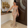 Goddess crystal gown (Nude)