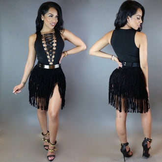 Tavy Laced bodysuit (Black)