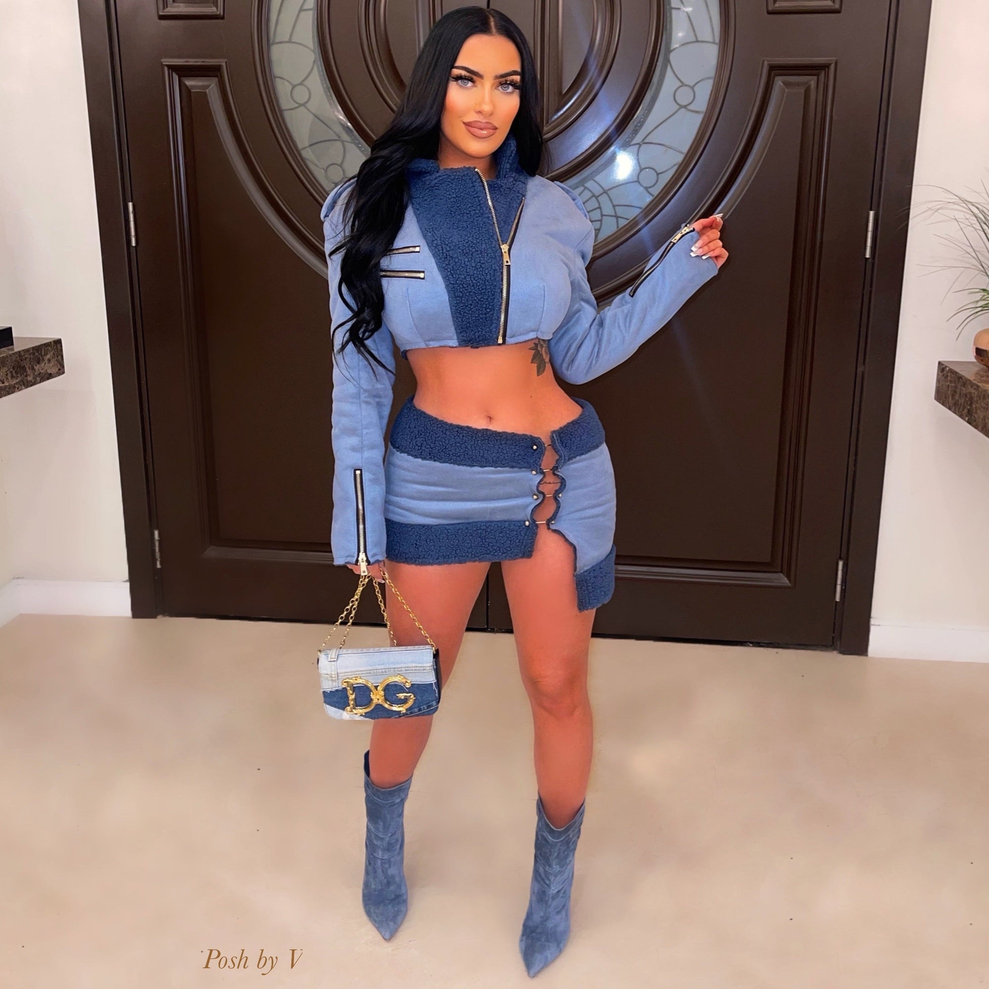 Couture jacket set (Ivory)