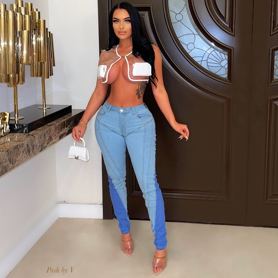 Yolo pvc top (White)