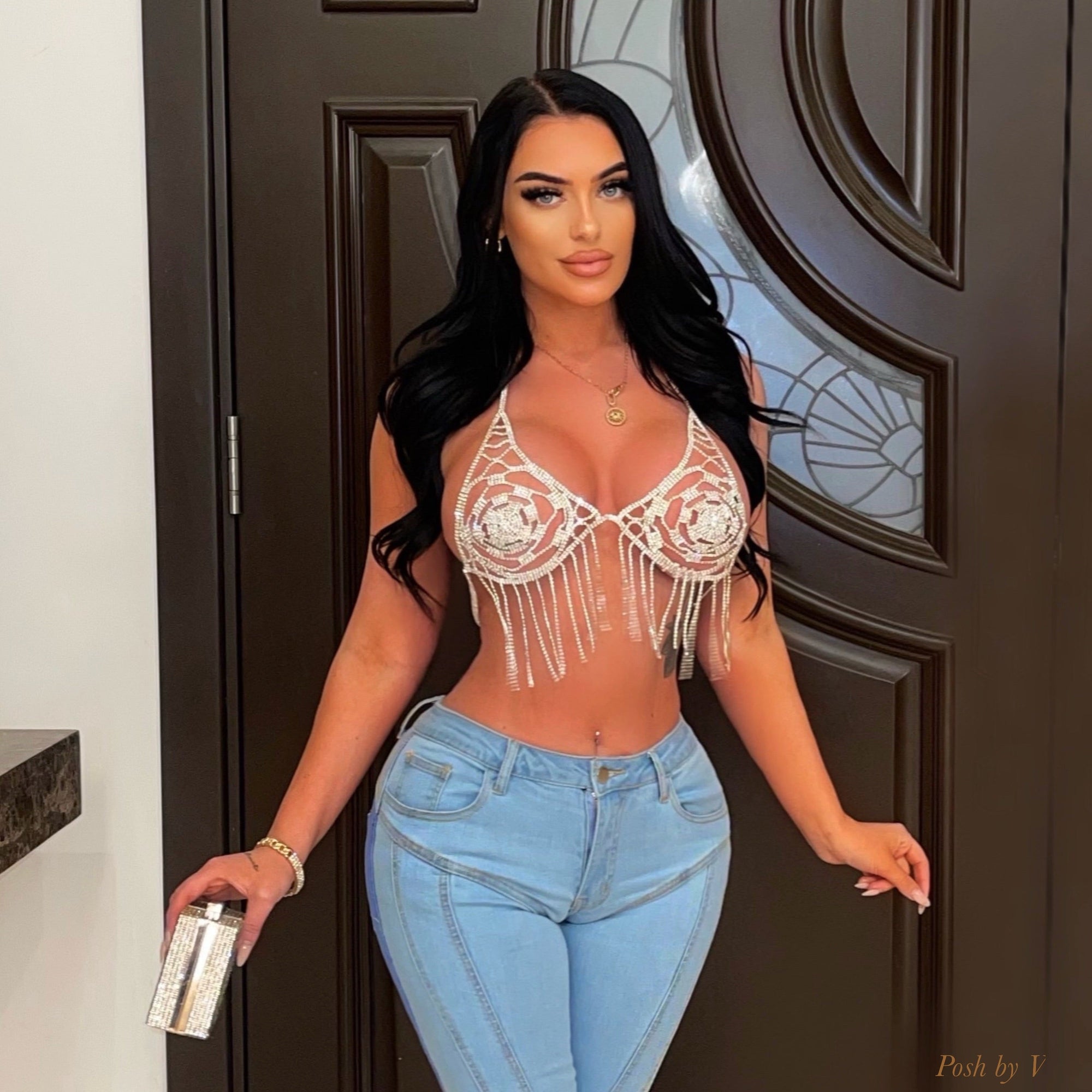 Mulla two-tone jeans (Blue)