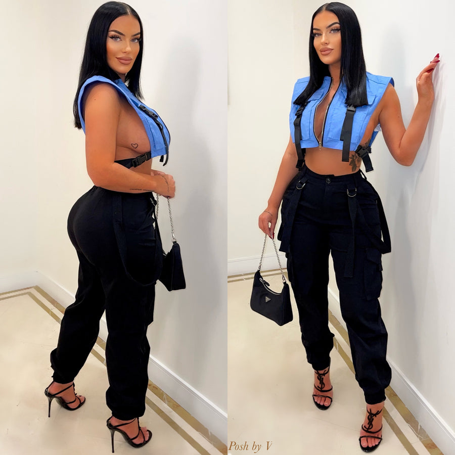 Yoki vest (Blue/black)