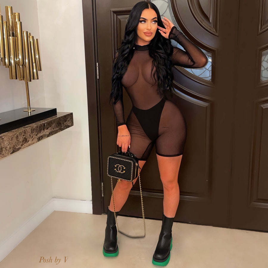 Jaina romper (Black)