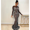 Goddess crystal gown (Black)