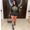 Seya sweater romper (Olive)