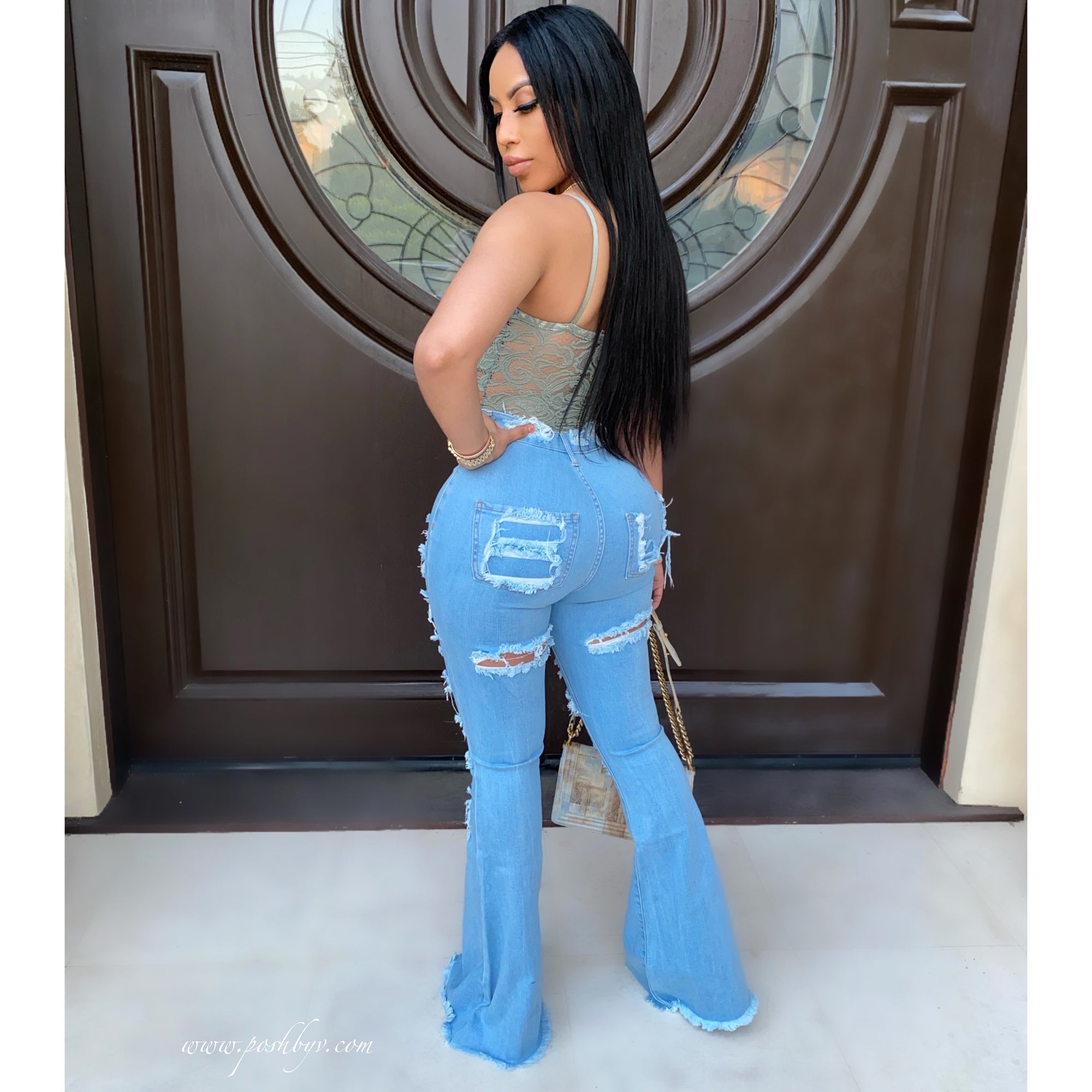 Leanna lace bodysuit (Mauve)