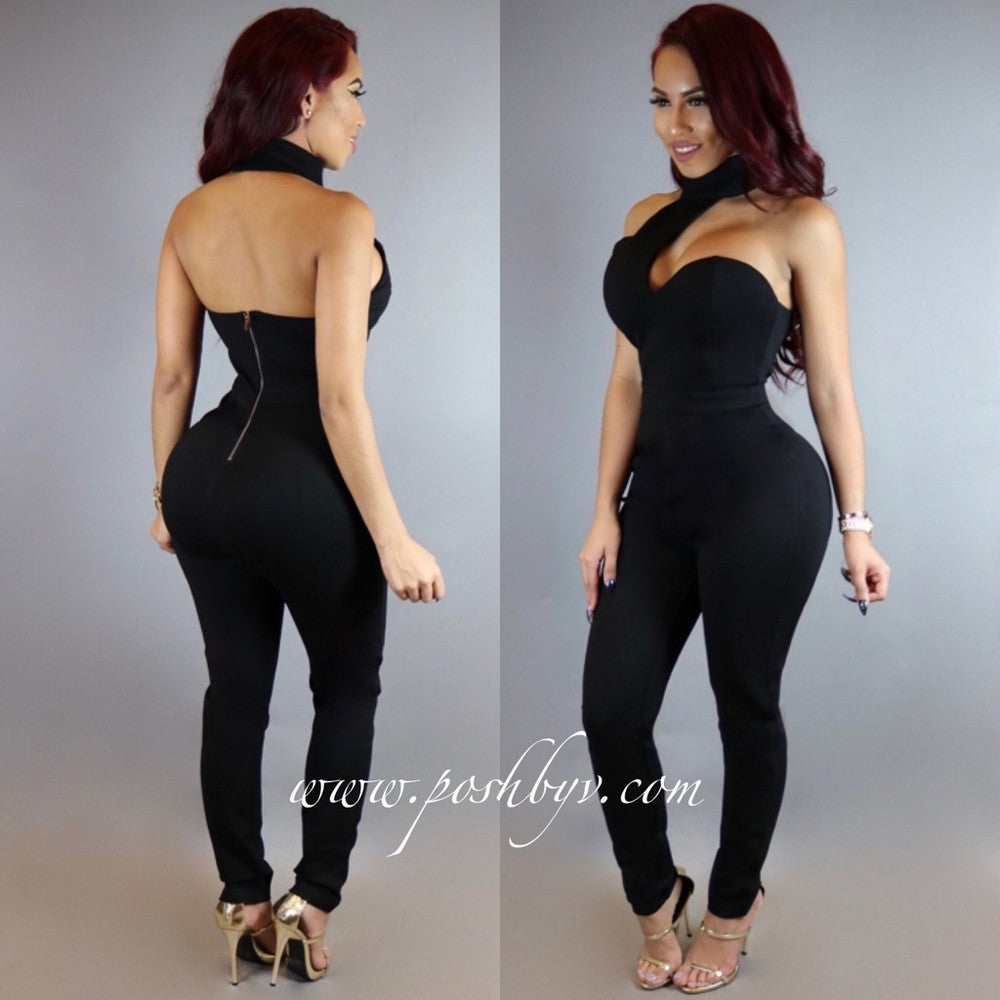 Nique Jumpsuit  (Black)